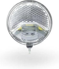 AXA 606 - Fietslamp Voorlicht - LED Koplamp - Auto On Fietsverlichting – Dynamo - 15 Lux - Chrome
