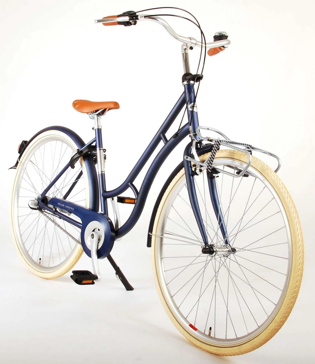 Volare Lifestyle Meisjesfiets - Tiener - 48 Cm - Lage Zadelstand - Blauw - 3 Versnellingen 16 Volare Lifestyle Meisjesfiets - Tiener - 48 Cm - Lage Zadelstand - Blauw - 3 Versnellingen - Afbeelding 16