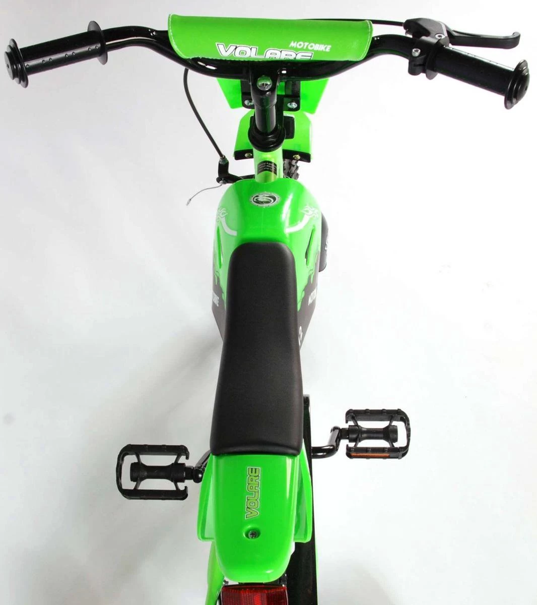 Volare Motobike Kinderfiets - Jongens - 12 Inch - Groen - 95% Afgemonteerd 3 Volare Motobike Kinderfiets - Jongens - 12 Inch - Groen - 95% Afgemonteerd - Afbeelding 3