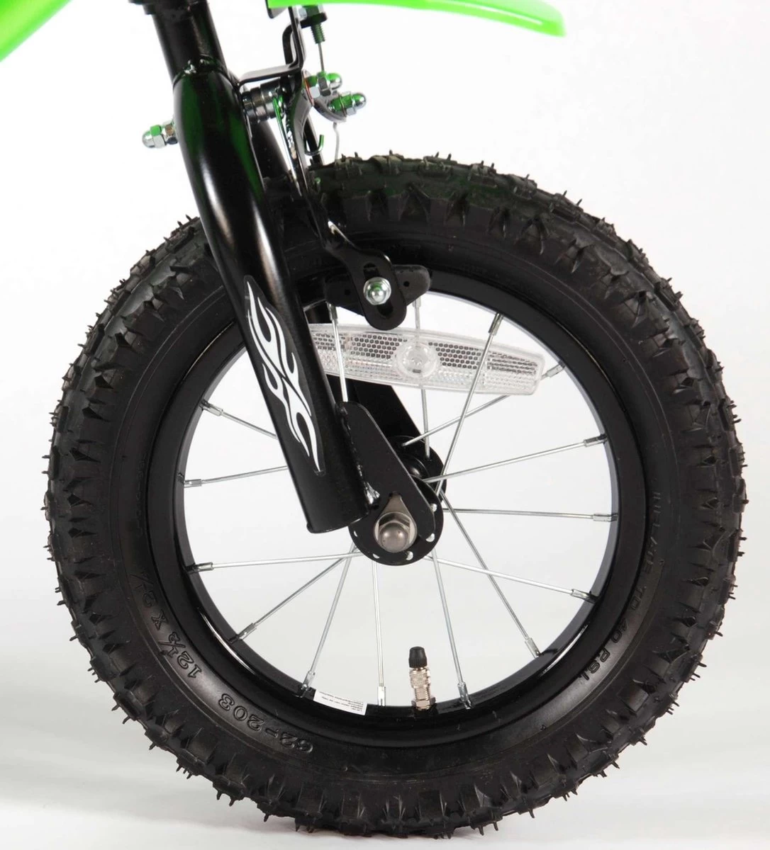 Volare Motobike Kinderfiets - Jongens - 12 Inch - Groen - 95% Afgemonteerd 6 Volare Motobike Kinderfiets - Jongens - 12 Inch - Groen - 95% Afgemonteerd - Afbeelding 6