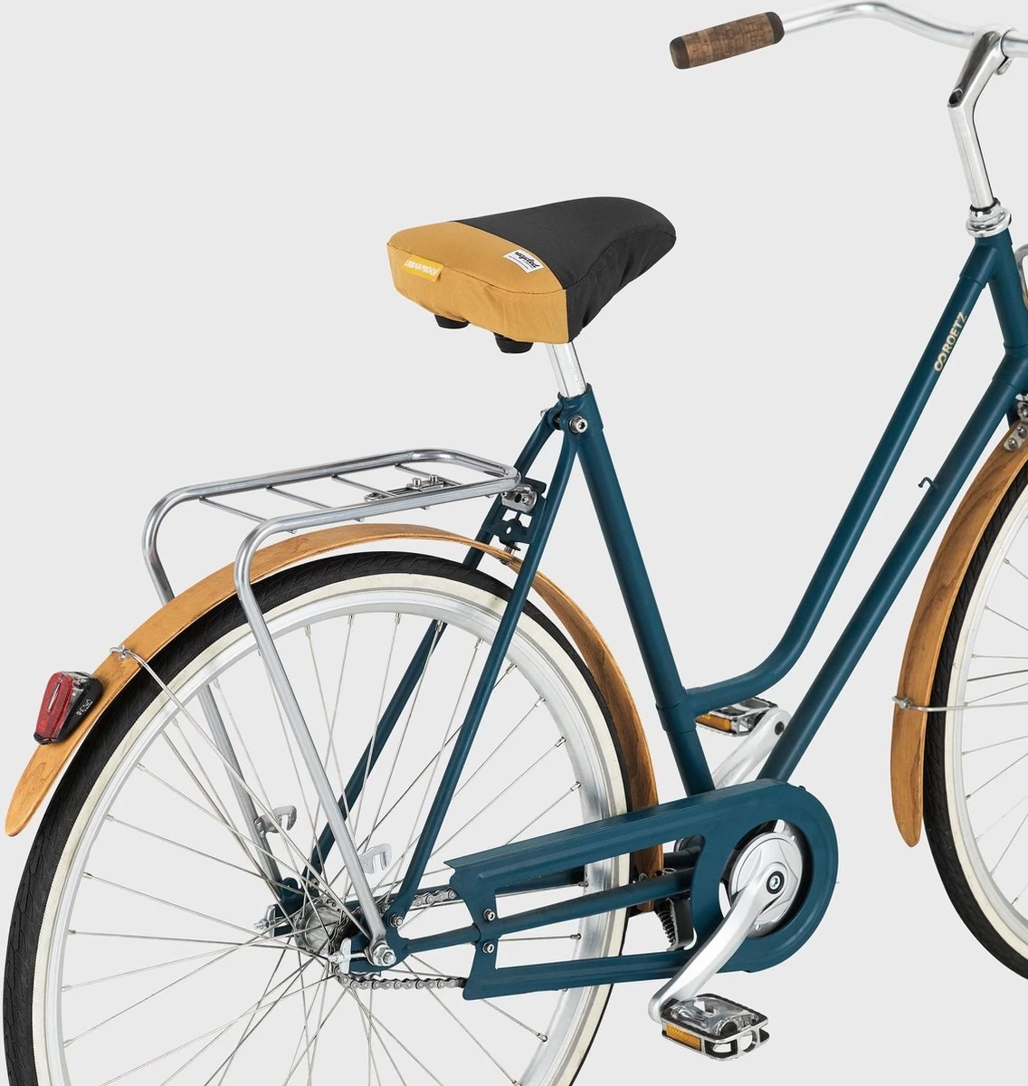 Urban Proof Zadeldek Recycled Universeel 27 X 22 Cm Grijs/geel 3 Urban Proof Zadeldek Recycled Universeel 27 X 22 Cm Grijs/geel - Afbeelding 3