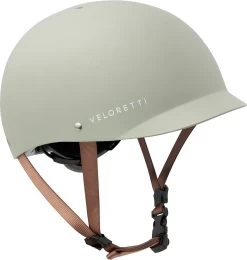 Veloretti Kids Helm - Pebble Grey (Maat S)