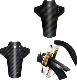 Set Van 2 - Universeel Spatborden - Inclusief Bevestiging Materiaal - Tie Wraps - Mountainbike Spatbord -Verstelbare Voor + Achter MTB Spatbord Set - Compatibel Met 20 "/24"/26 "/27.5"/29" Fiets - MBT Spatborden - 3D Carbon Patroon - Zwart -Fietsonderdelen Winkel 1152x1200 3