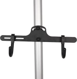 Merkloos Decopatent® PRO Plafond Fiets Ophangsysteem Voor 2 Fietsen - Staand Fietsenrek 2 Fietsen - Fietsenhouder Met Telescoop Opbergstang -Fietsonderdelen Winkel 1176x1200 4