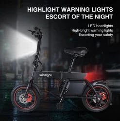 Windgoo B3 Elektrische Fiets Step Met Trapondersteuning - Zwart - 25 Km Per Uur - 350W - Geen Trappers -Fietsonderdelen Winkel 1191x1200 4