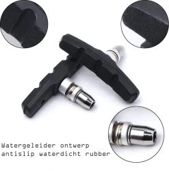 2 Set Universele Rubberen Fiets V Remblokken Set - 2 Paar – 4Stuks – 70mm | Rubber Remblokjes | Fietsen Remblok | Remblokkenset | Remblokset Geschikt Voor Mountainbike, Stadsfiets, Vouwfiets En Tourfiets -Fietsonderdelen Winkel 1192x1200 3