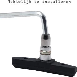 2 Set Universele Rubberen Fiets V Remblokken Set - 2 Paar – 4Stuks – 70mm | Rubber Remblokjes | Fietsen Remblok | Remblokkenset | Remblokset Geschikt Voor Mountainbike, Stadsfiets, Vouwfiets En Tourfiets -Fietsonderdelen Winkel 1193x1200 2