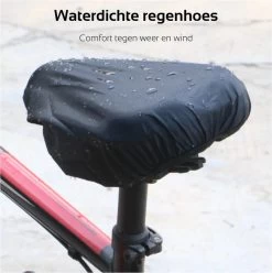 Smilegoods® Gel Zadelhoes Fiets 3D - Zadeldek - Zadelhoes Waterdicht - Zadeldek Fiets - Universeel Brede Zadels - Veiligheidsreflector Voor In Het Donker -Fietsonderdelen Winkel 1197x1200 3