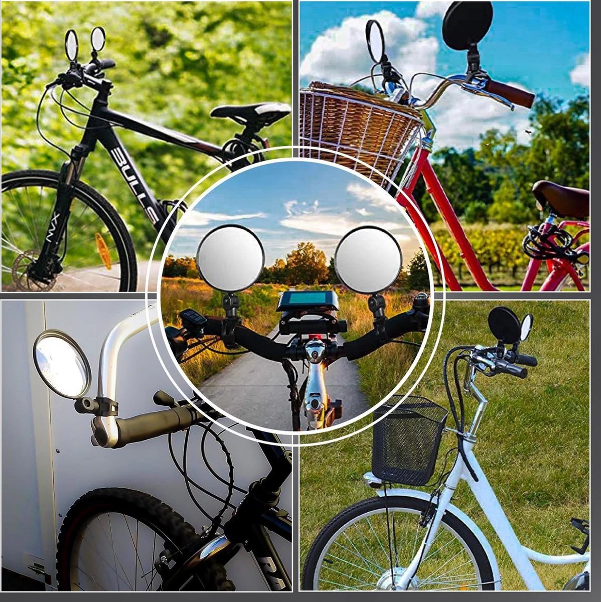 Fietsspiegel E Bike Achteruitkijkspiegel Mountainbike Accesoires - Wielrennen Motor Vespa Elektrische Fiets - Bartief® 5 Fietsspiegel E Bike Achteruitkijkspiegel Mountainbike Accesoires - Wielrennen Motor Vespa Elektrische Fiets - Bartief® - Afbeelding 5