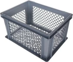 Benson Lastpak Fietskrat Kunststof Grijs - L40 X B30 X H22 Cm -Fietsonderdelen Winkel 1200x1018 5