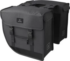 Fastrider Hybrid Dubbele Fietstas Grijs - 26L -Fietsonderdelen Winkel 1200x1052 2