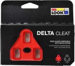 Look Delta Cleats Pedaaltoebehoor Rood