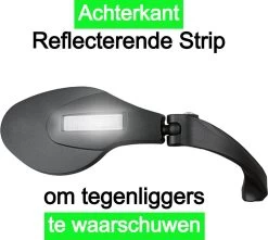 Merkloos Life-X Fietsspiegel – Ebike – 360° Verstelbaar – Links -Fietsonderdelen Winkel 1200x1074 1