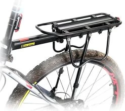Merkloos Bagagedrager Fiets - Bagagerek Met Zadelpenbevestiging - Aluminium - Zwart - Geschikt Voor Mountainbike & Racefiets -Fietsonderdelen Winkel 1200x1074