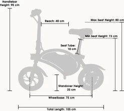 Merkloos Windgoo - B3 Pro V2 - Elektrische Long-Range E-Bike Met Trappers - E-bike - 25Km / H - Zwart -Fietsonderdelen Winkel 1200x1077