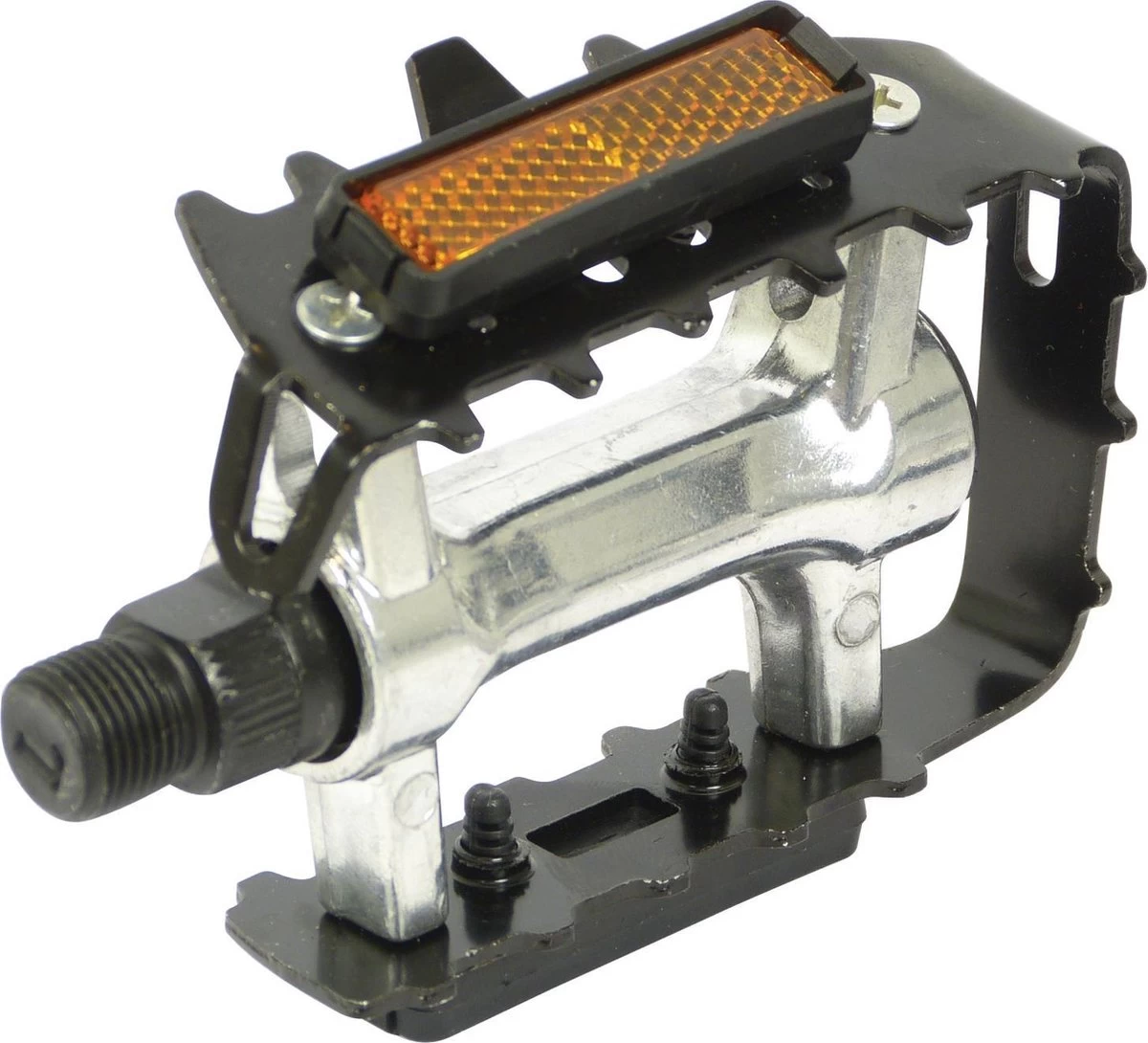 Dresco - Fietspedalen - MTB - Chroom/Zwart 3 Dresco - Fietspedalen - MTB - Chroom/Zwart - Afbeelding 3