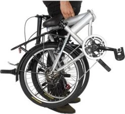 Wheelerz.nl Vouwfiets 20 Inch - 6 Speed Shimano - Zilver -Fietsonderdelen Winkel 1200x1093