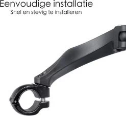 Merkloos Fietsspiegel Ebike Universeel - Zwart - Linker Spiegel - Verstelbaar - Universele Fietsspiegel - Fietsspiegel Op Stuur - Links - Fietsspiegel Achteruitkijk Spiegel - Fietsspiegels Electrische Fiets -Fietsonderdelen Winkel 1200x1098 1