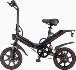OUXI - V5 - 16 Inch - Elektrische Fiets - E Bike - Elektrische Vouwfiets - APP IOS/ Android - 500W Motor - 15Ah Lithuim Ion Batterij - Zwart