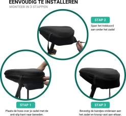 Smilegoods® Gel Zadelhoes Fiets 3D - Zadeldek - Zadelhoes Waterdicht - Zadeldek Fiets - Universeel Brede Zadels - Veiligheidsreflector Voor In Het Donker -Fietsonderdelen Winkel 1200x1108 3