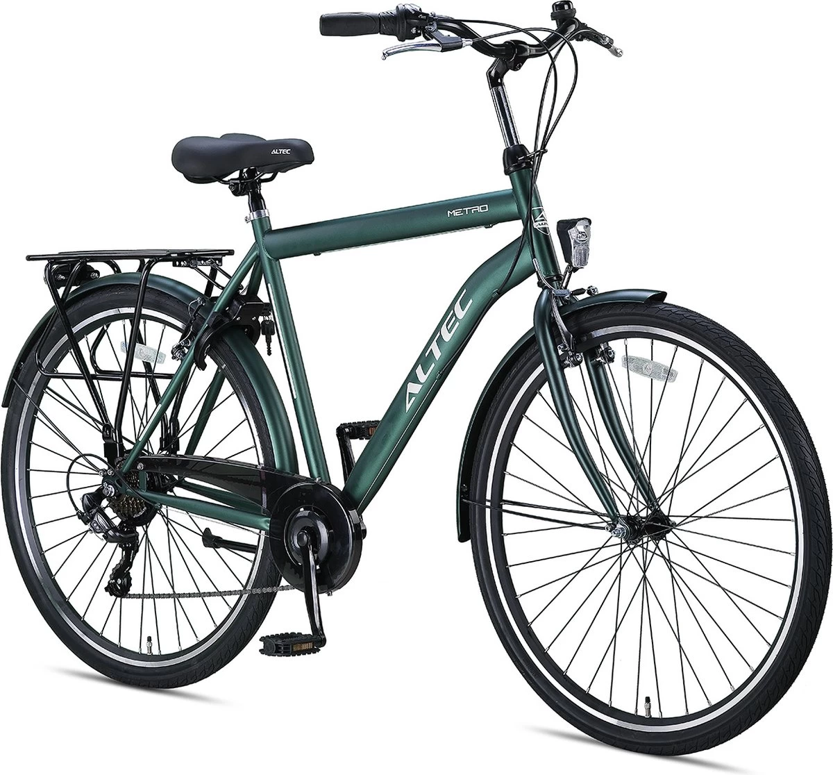Altec Metro Herenfiets 28 Inch 56cm Army Green 2 Altec Metro Herenfiets 28 Inch 56cm Army Green - Afbeelding 2