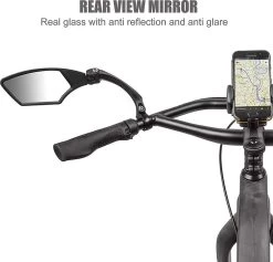 Igoods Fietsspiegel Ebike Links - Fietsspiegel Op Stuur - Verstelbaar -Fietsonderdelen Winkel 1200x1149