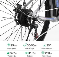 HITWAY Elektrische Fiets, 26 Inch, 250 W Motor, Li-batterij 36 V/11,2 Ah Ebike, Shimano 7 Versnellingen, Tot 35-90 Km -Fietsonderdelen Winkel 1200x1153 1