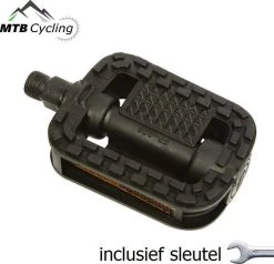 Fiets Pedalen Inclusief Bevestiging Gereedschap - Anti Slip - Trappers Voor Fiets Met Reflector - 14.2mm Schroefdraad - 9/16 Inch -Zwart -Fietsonderdelen Winkel 1200x1155 5