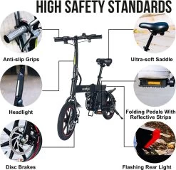 Merkloos Windgoo B20 V3- APP IOS Android - Elektrische Vouwfiets - E Bike - 7.8Ah Batterij - 250W - 14 Inch - 25 KM/H - Zwart -Fietsonderdelen Winkel 1200x1160 2