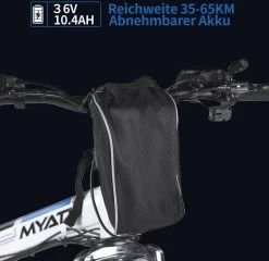 Myatu E-Bike 26-inch E-bike Voor Vrouwen En Mannen, Mountainbike Elektrische Fiets Met 36V 10.4AH Accu En Shimano 21 Versnellingen, 21 Versnellingen, Derailleur, 250 W -Fietsonderdelen Winkel 1200x1164 1