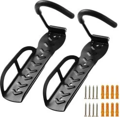 Merkloos Fiets Ophangsysteem 2x | Fietshaak | Muurbeugel | Ophangbeugel | Fietsbeugel | Fietsenrek -Fietsonderdelen Winkel 1200x1170 10