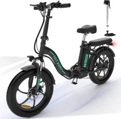 HITWAY E-bike Elektrische Fiets 20" Vouwfiets Met Dikke Banden, 250W/36V/11,2Ah Accu, 35-90 Km, Offroad-mountainbike Met Shimano 7 Versnellingen, CityBike Voor Heren En Dames -Fietsonderdelen Winkel 1200x1178 3