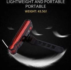 Merkloos Fietsverlichting USB Oplaadbaar Fiets Achterlicht LED Laser -Fietsonderdelen Winkel 1200x1184 23