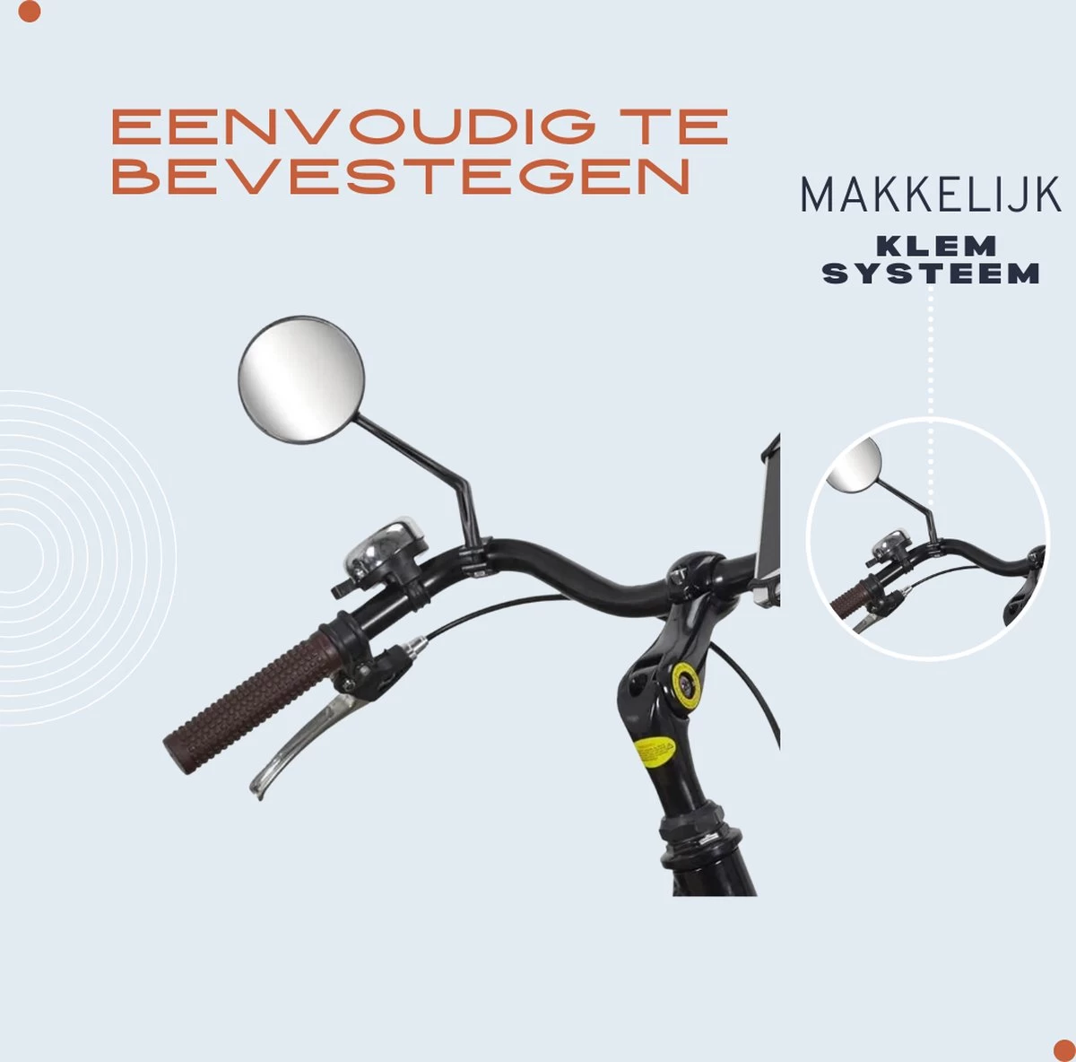 Fietsspiegel - Fietsspiegel EBike - Achteruitkijkspiegel - Flexibel - Flexibele Arm - Universele Verstelbare Fietsspiegel-Fiets Spiegel - Fietsspiegel Op Stuur - Electrische Fiets - 5 Fietsspiegel - Fietsspiegel EBike - Achteruitkijkspiegel - Flexibel - Flexibele Arm - Universele Verstelbare Fietsspiegel-Fiets Spiegel - Fietsspiegel Op Stuur - Electrische Fiets - - Afbeelding 5