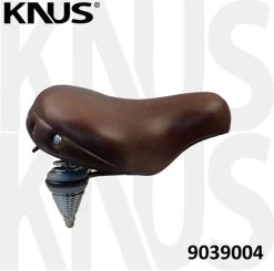 Selle Comfort Fietszadel Drifter - Bruin - Met Zwarte Hangveren -Fietsonderdelen Winkel 1200x1188 4