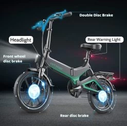 HITWAY Elektrische Fiets - Opvouwbare E-bike - 16 Inch-250W-2023 Model -Fietsonderdelen Winkel 1200x1192 1