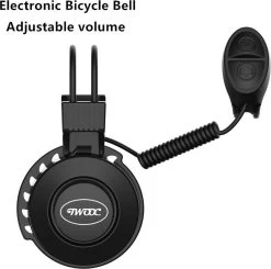 Elektrische Fietsbel 120 DB | USB Oplaadbaar | Zwart | Waterproof -Fietsonderdelen Winkel 1200x1192 6