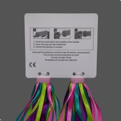 Entergoods® Stuurslingers - Fiets Versiering Kinderen - Stuurversiering Slingers - Handvat Streamers Voor Meisjes - Streamers Voor Jongens - Paars Groen Roze Franjes - 2 Stuks - 24 CM - Stuurslingers Voor Kinderfiets -Fietsonderdelen Winkel 1200x1193 19