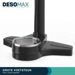 Fietspomp Met Drukmeter Voor Alle Ventielen Dubelle Pompkop - Racefiets Geschikt - Staande Pomp Voor Fiets Met Manometer - Ook Voor Bal En Luchtbed -Fietsonderdelen Winkel 1200x1200 1008