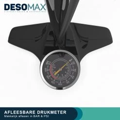 Fietspomp Met Drukmeter Voor Alle Ventielen Dubelle Pompkop - Racefiets Geschikt - Staande Pomp Voor Fiets Met Manometer - Ook Voor Bal En Luchtbed -Fietsonderdelen Winkel 1200x1200 1012