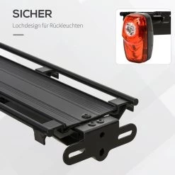 Merkloos Universele Fiets Bagagedrager - Voor Achterop Zadelpen Mountainbike/MTB/Racefiets - Achter Bagage Drager Rek - Met Quick Release Fietsframe Bevestiging - Bagagerek - Lichtgewicht Aluminium - Zwart -Fietsonderdelen Winkel 1200x1200 184
