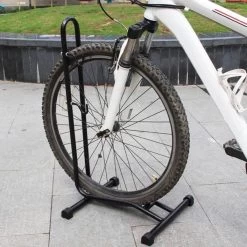 Decopatent® Fietsrek Om Fiets Horizontaal Te Stallen - Fietsstaander Standaard - Fietsrek Voor 1 Fiets - Voor Racefiets MTB E-bike -Fietsonderdelen Winkel 1200x1200 299