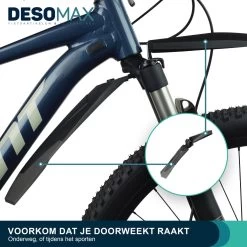DesoMax Spatbord Mountainbike Racefiets Set Achterspatbord & Voorspatbord MTB Ass Saver Spatborden Mtb Fiets - Spatbordset -Fietsonderdelen Winkel 1200x1200 402