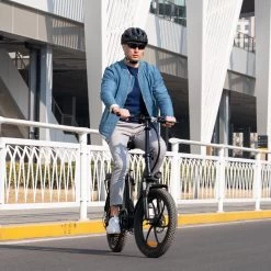 HITWAY E-Bike Elektrische Fiets 20 Inch Fat Tire E-Bicycle Vouwfiets, 250 W, 11,2 Ah Accu, Max. Bereik Tot 35-90 Km, Offroad-mountainbike Met Shimano 7-versnellingen, City EBike Met Slot,Groen Zwart -Fietsonderdelen Winkel 1200x1200 50