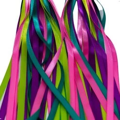 Entergoods® Stuurslingers - Fiets Versiering Kinderen - Stuurversiering Slingers - Handvat Streamers Voor Meisjes - Streamers Voor Jongens - Paars Groen Roze Franjes - 2 Stuks - 24 CM - Stuurslingers Voor Kinderfiets -Fietsonderdelen Winkel 1200x1200 514