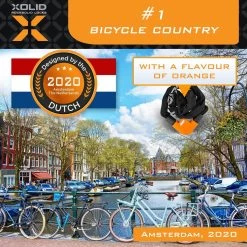 Xolid Kettingslot Met 3x Sleutel Incl. 1x LED - Solid Pantserslot Uit Gehard Staal - Gebruik Slot Lock Motor Scooter Fiets Motorslot Scooterslot - Alternatief Voor Ketting Ringslot Cijferslot Kabelslot Beugelslot - Lengte 100CM Dikte 8MM - Zwart -Fietsonderdelen Winkel 1200x1200 532