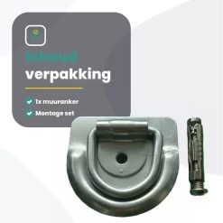 Voltano Vloeranker - Muuranker - Vloerbeugel - Gelegerd Staal - Incl. Bevestigingsmateriaal -Fietsonderdelen Winkel 1200x1200 565