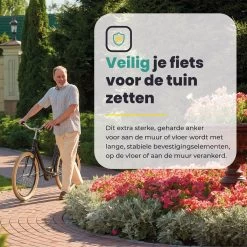 Voltano Vloeranker - Muuranker - Vloerbeugel - Gelegerd Staal - Incl. Bevestigingsmateriaal -Fietsonderdelen Winkel 1200x1200 566