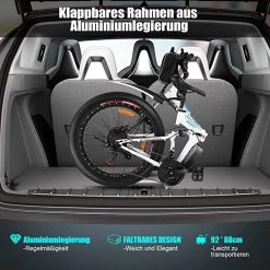 Myatu E-Bike 26-inch E-bike Voor Vrouwen En Mannen, Mountainbike Elektrische Fiets Met 36V 10.4AH Accu En Shimano 21 Versnellingen, 21 Versnellingen, Derailleur, 250 W-Zwart En Blauw -Fietsonderdelen Winkel 1200x1200 59