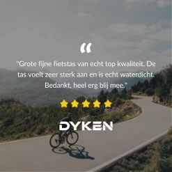 Dyken Fietstas Enkele - Waterdicht - Fietsrugzak - Schoudertas - 25L - Turquoise -Fietsonderdelen Winkel 1200x1200 638